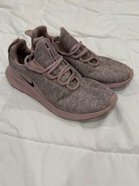 Nike Viale Premium "Plum Chalk" Pink Mesh Sneakers - Women's Size 9